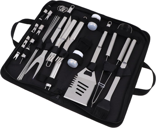 Portable Stainless Steel Utensil Set 🍴 | Travel, Picnic & BBQ Essentials 🏕️
